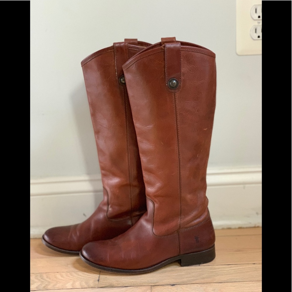 FRYE Melissa Button Boots Sz 7.5